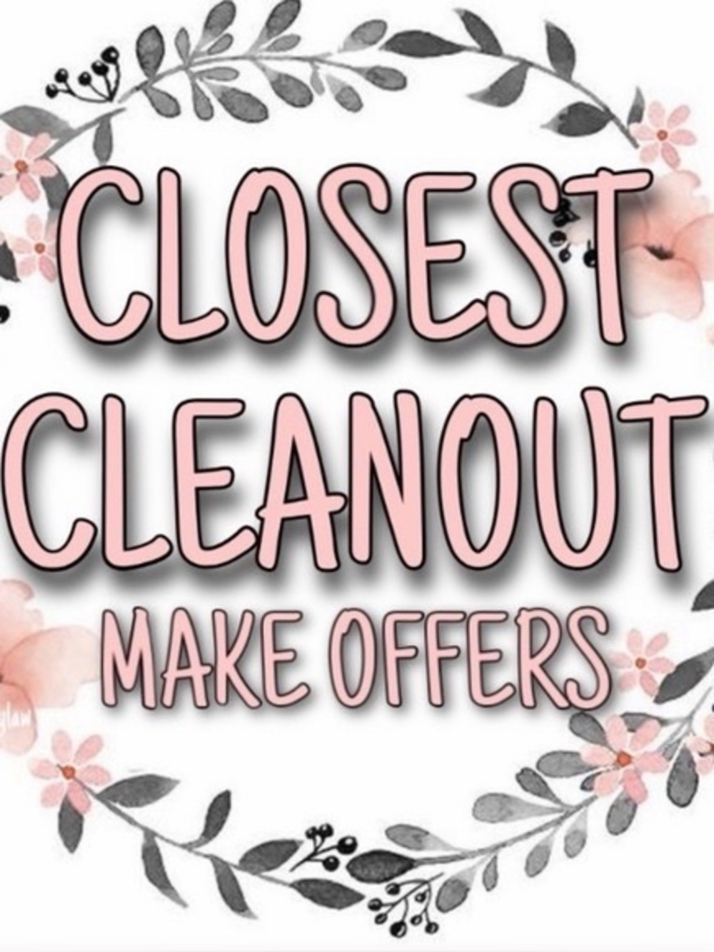 Closet Cleanout